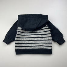 Load image into Gallery viewer, Boys Dymples, fleece lined zip hoodie sweater, wash fade, FUC, size 000,  