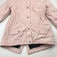 Load image into Gallery viewer, Girls Cotton On, wadded cotton hooded jacket / coat, GUC, size 5-6,  