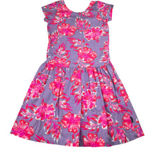 Load image into Gallery viewer, Girls Bonds, colourful floral dress, EUC, size 7, L: 64cm