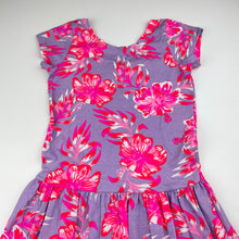 Load image into Gallery viewer, Girls Bonds, colourful floral dress, EUC, size 7, L: 64cm