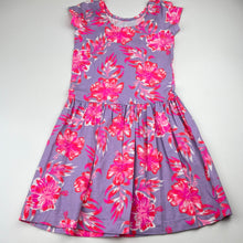 Load image into Gallery viewer, Girls Bonds, colourful floral dress, EUC, size 7, L: 64cm