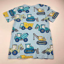 Load image into Gallery viewer, Boys Anko, cotton tee / top, diggers, EUC, size 9,  