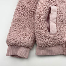 Load image into Gallery viewer, Girls Jamie Kay, lined pink fleece jacket, FUC, size 5,  