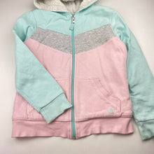 Load image into Gallery viewer, Girls Target, thick fleece lined zip hoodie sweater, FUC, size 9,  