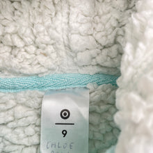 Load image into Gallery viewer, Girls Target, thick fleece lined zip hoodie sweater, FUC, size 9,  