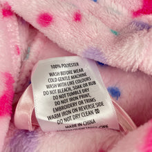 Load image into Gallery viewer, Girls Milkshake, soft fleece dressing gown / bath robe, EUC, size 3,  