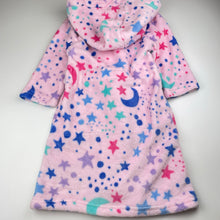 Load image into Gallery viewer, Girls Milkshake, soft fleece dressing gown / bath robe, EUC, size 3,  