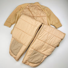 Load image into Gallery viewer, Unisex ergoPouch, 2.5 Tog organic cotton sleepsuit, light mark on chest, FUC, size 2-4,  