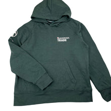Load image into Gallery viewer, Unisex BUNNINGS TRADE, fleece lined hoodie sweater, EUC, size 8,  