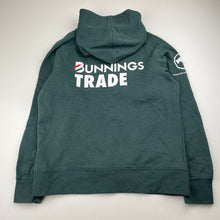 Load image into Gallery viewer, Unisex BUNNINGS TRADE, fleece lined hoodie sweater, EUC, size 8,  