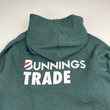 Load image into Gallery viewer, Unisex BUNNINGS TRADE, fleece lined hoodie sweater, EUC, size 8,  