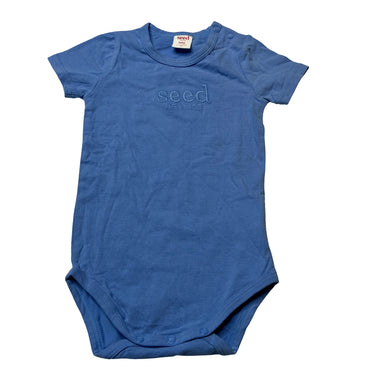 Unisex Seed, Heritage soft feel stretchy bodysuit / romper, EUC, size 0,  