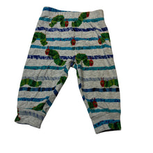 Load image into Gallery viewer, Unisex Peter Alexander, Very Hungry Caterpillar stretchy pants / bottoms, GUC, size 0,  