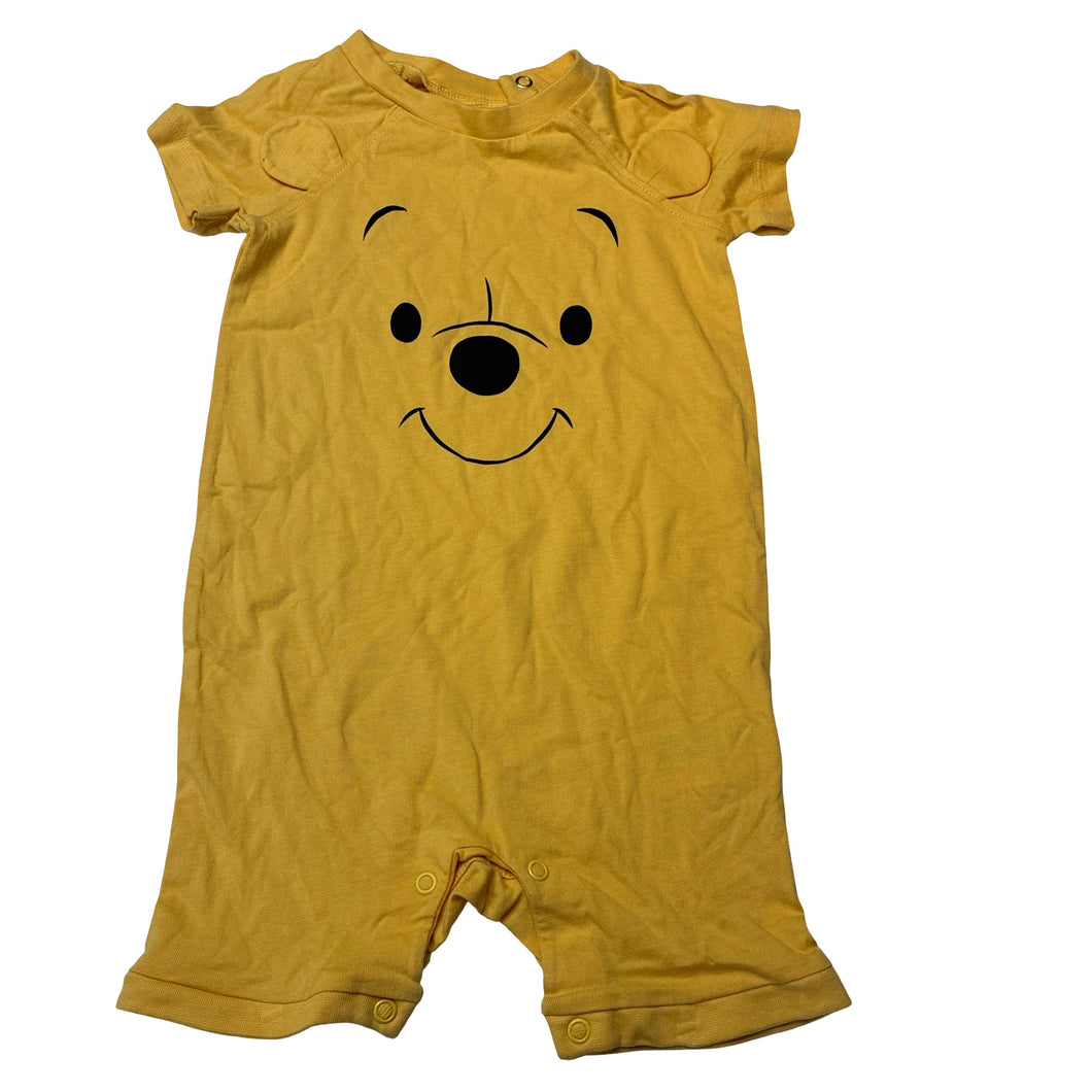 Unisex H&M, Disney Winnie the Pooh cotton romper, EUC, size 0,  