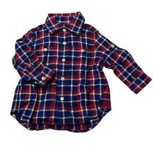 Load image into Gallery viewer, Boys Ralph Lauren, lightweight cotton long sleeve shirt, EUC, size 0,  
