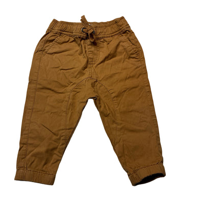 Boys Country Road, lightweight stretch cotton pants / bottoms, elasticated, EUC, size 1,  