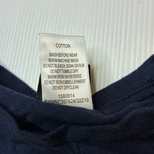 Load image into Gallery viewer, Girls Disney, Minnie Mouse navy cotton tee / top, EUC, size 2,  
