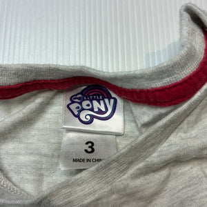 Girls My Little Pony, Christmas tee / top, EUC, size 3,  