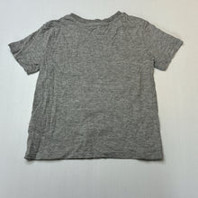 Load image into Gallery viewer, Boys H&amp;M, grey marle tee / top, dinosaur, GUC, size 3-4,  