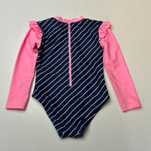Load image into Gallery viewer, Girls Peppa Pig, long sleeve swim one-piece, GUC, size 2,  