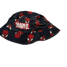 Load image into Gallery viewer, Boys Marvel, Spiderman cotton bucket hat, wash fade, FUC, size 4-6,  