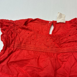 Girls H&M, lightweight cotton summer top, EUC, size 2,  
