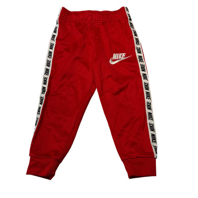 Boys Nike, red track pants, elasticated, Inside leg: 32cm, GUC, size 1-2,  