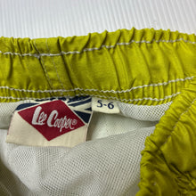 Load image into Gallery viewer, Boys Lee Cooper, lined lightweight board shorts, elasticated, GUC, size 5-6,  