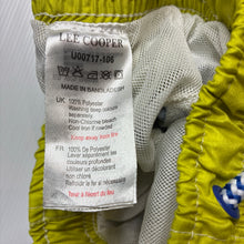 Load image into Gallery viewer, Boys Lee Cooper, lined lightweight board shorts, elasticated, GUC, size 5-6,  