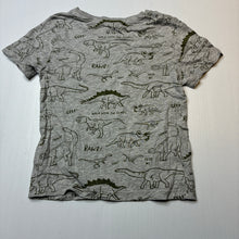 Load image into Gallery viewer, Boys H&amp;M, lightweight tee / top, dinosaurs, FUC, size 5-6,  