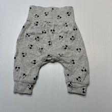 Load image into Gallery viewer, Boys H&amp;M, Disney Mickey Mouse organic cotton bottoms, GUC, size 0000,  