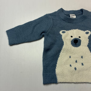 Unisex Anko, soft feel stretchy sweater / jumper, EUC, size 000,  