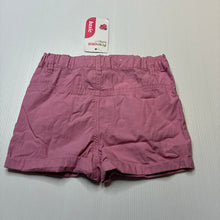 Load image into Gallery viewer, Girls Prenatal, lightweight cotton shorts, adjustable, NEW, size 2,  