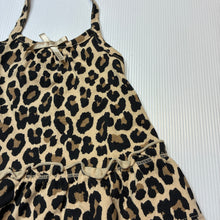 Load image into Gallery viewer, Girls FADED GLORY, leopard print halter-neck summer top, EUC, size 000,  
