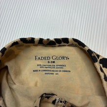 Load image into Gallery viewer, Girls FADED GLORY, leopard print halter-neck summer top, EUC, size 000,  