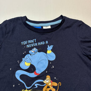 Unisex Disney, Aladdin pyjama tee / top, GUC, size 2,  