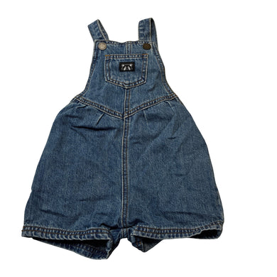 Boys ANIMAL CRACKERS, blue denim overalls / shortalls, GUC, size 1,  