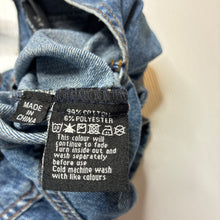 Load image into Gallery viewer, Boys ANIMAL CRACKERS, blue denim overalls / shortalls, GUC, size 1,  