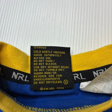 Load image into Gallery viewer, Unisex NRL Supporter, Parramatta Eels cotton tee / top, GUC, size 2,  