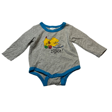 Unisex Fun With Spot, stretchy bodysuit / romper, dog, EUC, size 000,  