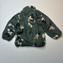 Load image into Gallery viewer, Boys H&amp;M, Disney Mickey Mouse Donald Duck fleece lined lightweight jacket, FUC, size 2,  