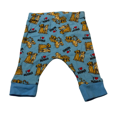 Unisex Disney, Lion King cotton leggings / bottoms, EUC, size 000,  
