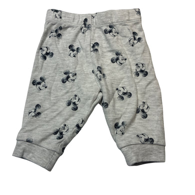 Unisex Disney, Mickey Mouse soft feel leggings / bottoms, EUC, size 000,  