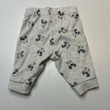 Load image into Gallery viewer, Unisex Disney, Mickey Mouse soft feel leggings / bottoms, EUC, size 000,  