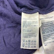 Load image into Gallery viewer, Girls Tommy Hilfiger, navy cotton tie front tee / top, FUC, size 2-3,  