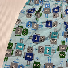 Load image into Gallery viewer, Boys handmade, cotton shorts, elasticated, robots, EUC, size 3-4,  