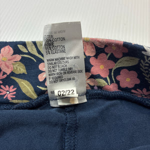 Girls Anko, floral skirt, built-in shorts, elasticated, EUC, size 8,  