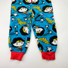 Load image into Gallery viewer, Girls DC Comics, Wonderwoman fleece all-in-one pyjamas, GUC, size 3,  