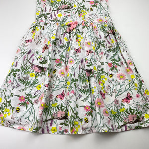 Girls H&M, floral lightweight cotton summer dress, EUC, size 6, L: 62cm