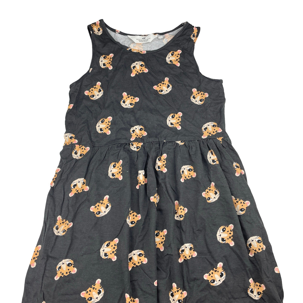 Girls H&M, lightweight cotton casual dress, EUC, size 9-10, L: 64cm